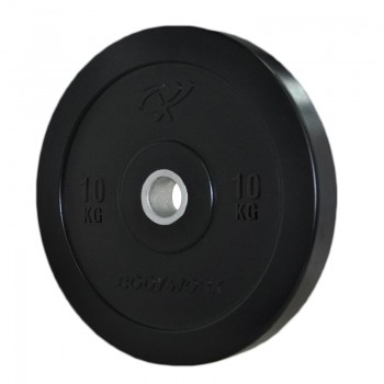 Bodyworx 72640B10 Black Bumper Plates (10KG)